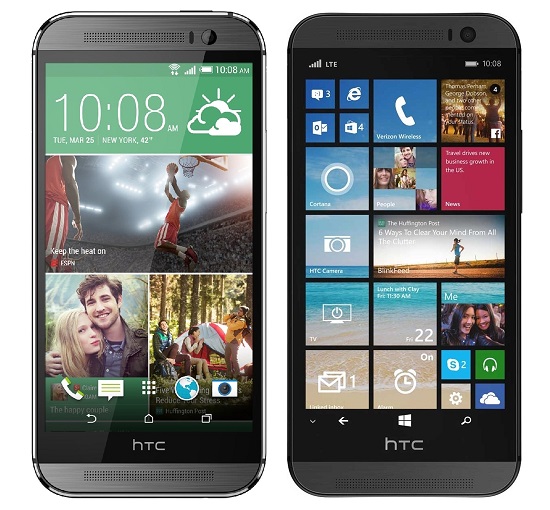 Ảnh chính thức HTC One M8 for Windows Phone: Camera kép mặt sau, màn hình 5 inch FullHD